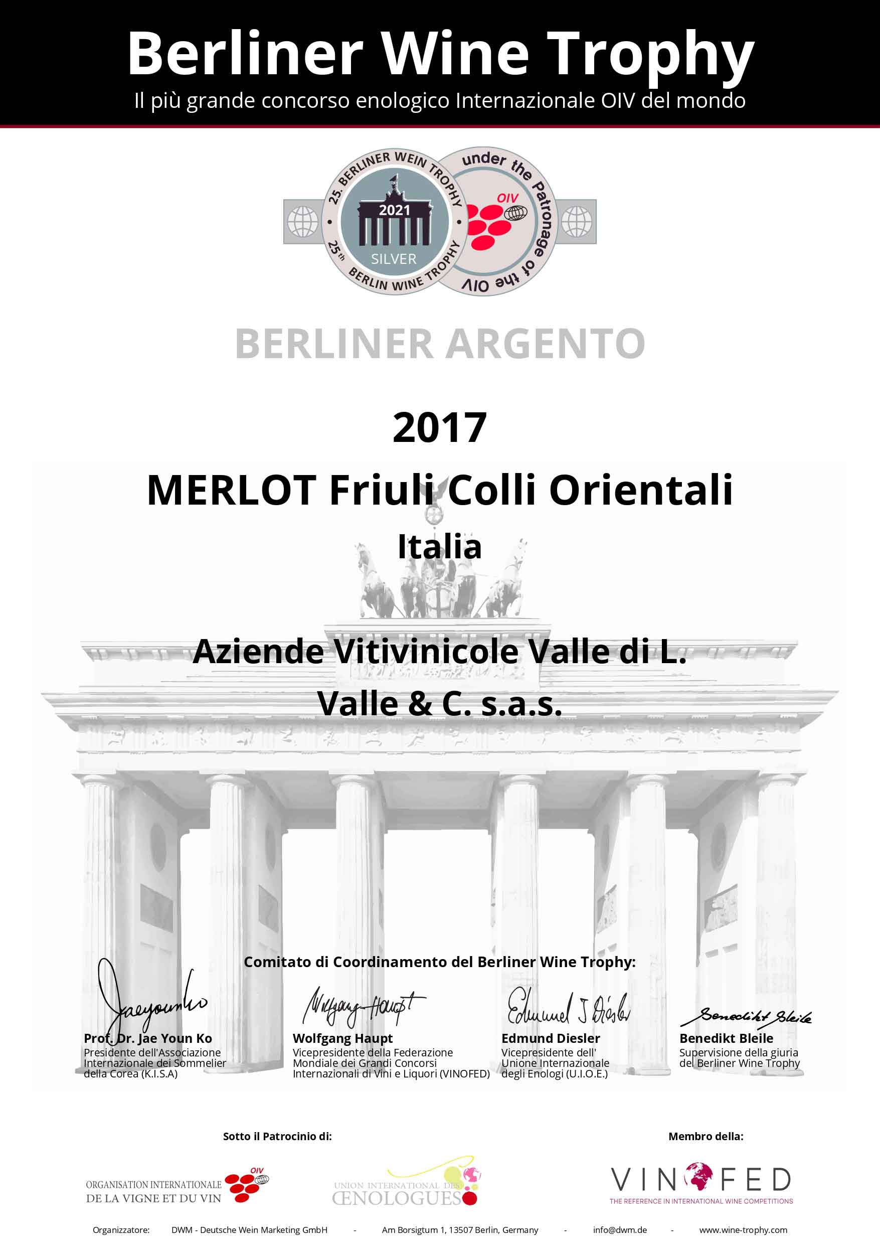 Certificato